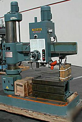 New radial arm drill machine