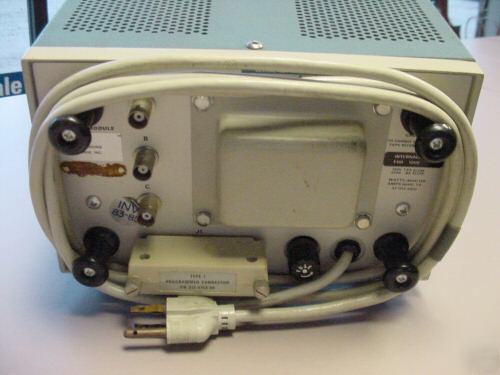 Tektronix DM501 multimeter DC503 counter, card reader