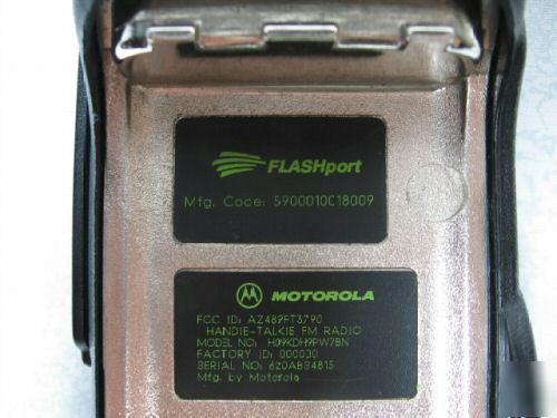 Motorola XTS3000 model 3 vhf imbe apco P25