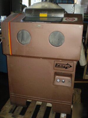 Zero mfg. blast-n-peen sand blasting cabinet