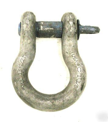 Lifting shackle, 13.5 ton, usa, 1-3/8