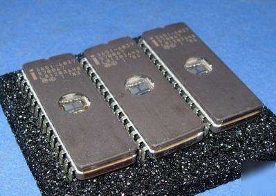 Eprom 3651-6637 intel 28-pin cerdip rare house nos 3PCS