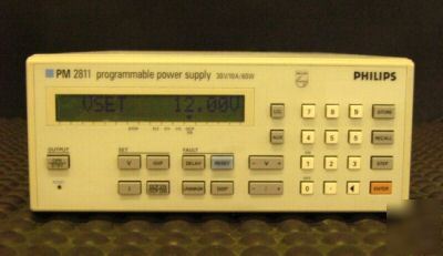 Fluke/philips PM2811 dc power supply