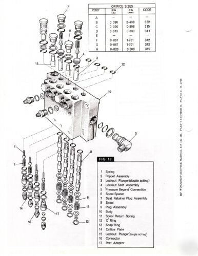 Massey ferguson mf 410 & 510 combine workshop manual uk