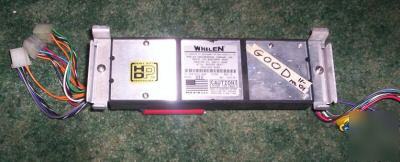 Whelen edge 9000 lightbar strobe light power supply EB6