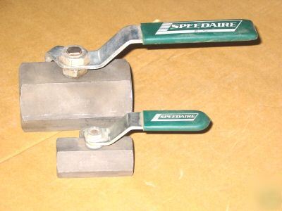 New 2EA. speedaire ball valves-2000 3/4+1500 1 1/2 air