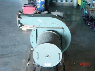 New york blower fan assembly w/ 5 hp siemens motor 