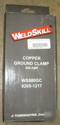Tweco WS500GC 9205-1212 weldskill 500 amp ground clamp 