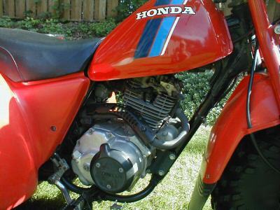 1983 honda atc big red 3 wheeler 200ES nice 