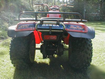 1983 honda atc big red 3 wheeler 200ES nice 