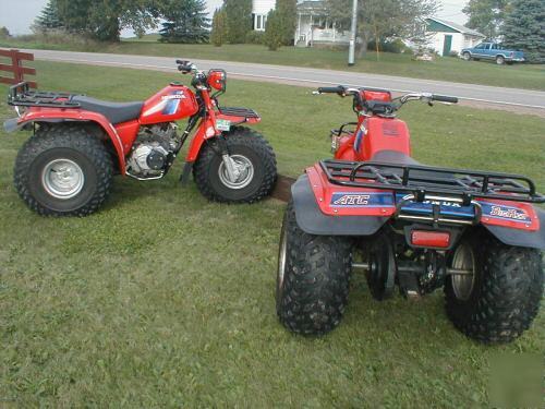 1983 honda atc big red 3 wheeler 200ES nice 