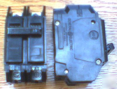 Ge 15 amp 2 pole TQC2115 tqc THQC2115 circuit breaker