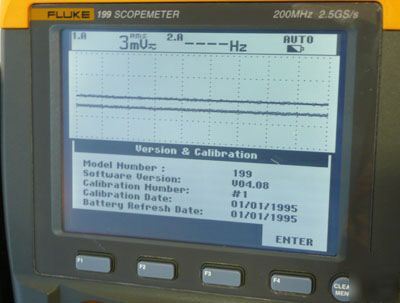 Fluke 199 scopemeter 200MHZ 199B