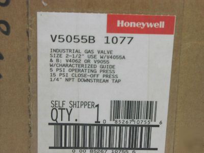 Honeywell V5055B1077 modutrol valve 2 1/2 V5055B-1077