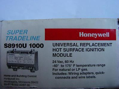 Honeywell hot surfice ignition module