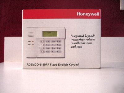 1 honeywell/ademco 6150 rf fixed english keypad