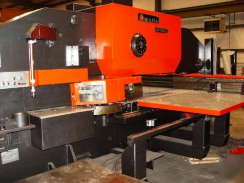 55 ton u.s. amada coma 50-60-72 cnc turret punch press