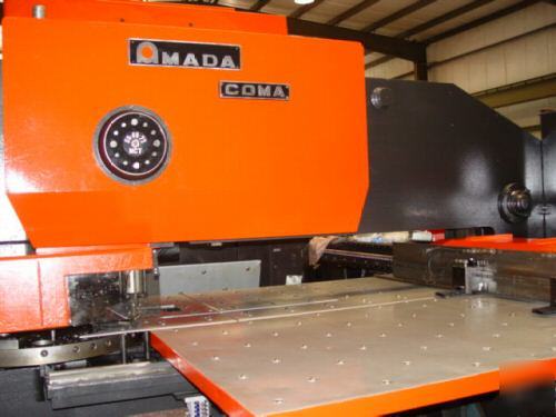 55 ton u.s. amada coma 50-60-72 cnc turret punch press