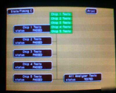 HP16510B 35MHZ/100MHZ timing and state analyzer card