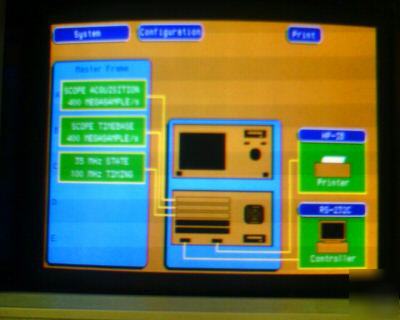 HP16510B 35MHZ/100MHZ timing and state analyzer card