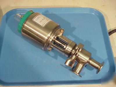 Tri-clover / alfa laval pneumatic sanitary valve