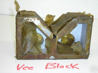 New brand vee block 6'' x 3 1/2'' x 2 1/2'' 90 degree