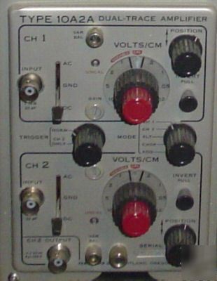 Tektronix 10A2A plugin for 647A oscilloscope