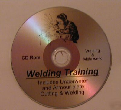 Welding & metalwork utimate training guide on cd rom