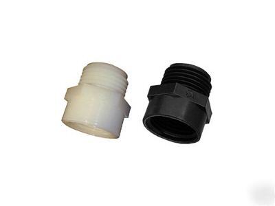  poly garden hose fitting 3/4