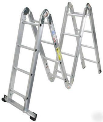 340521 6' to 12', multi master, alu articulated ladder
