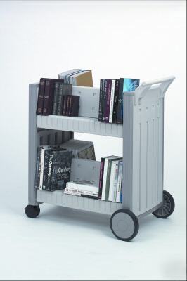 Book cart multipurpose iceberg snapease office carts