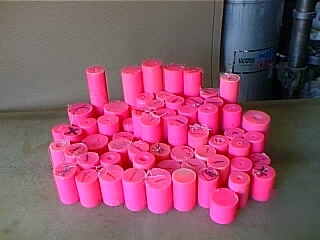 20840 uhmw pink; large assortment 40+ pcs