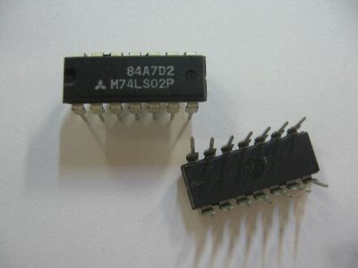 24PCS p/n M74LS02P ; mitsubishi integrated circuit