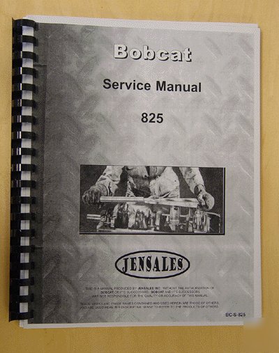Bobcat 825 service manual (bc-s-825)