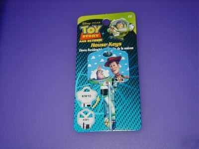 Disney buzz lightyear & woody KW1/KW10 key blank