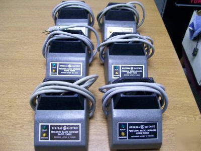 G. e. portable radio rapid chargers