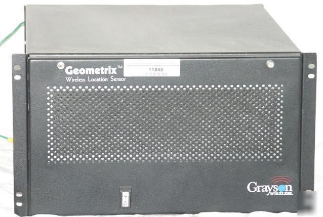 Greyson geometrix wireless location sensor gps E911