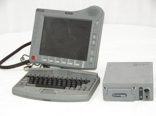 Mdt motorola mw-520 police car computer workstation 12V