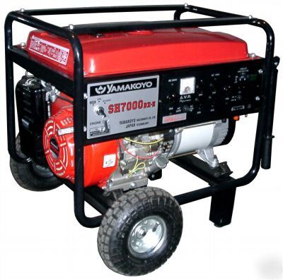 New 7000 watt electric start generator special sale ( )