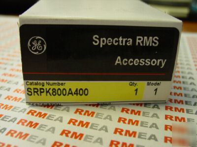 New ge spectra SRPK800A400; 400 amp rating plug - 