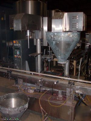 Per fill PF26 dual head auger filler 2 head filler