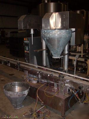 Per fill PF26 dual head auger filler 2 head filler