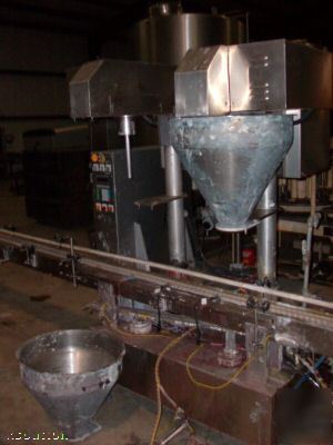 Per fill PF26 dual head auger filler 2 head filler