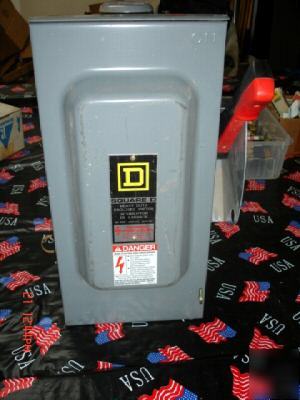 Square d; safety switch H222NRB >fusible 60 amp*A25