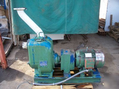 Gorman rupp centrifugal pump U4B60-b 25HP 3 phase
