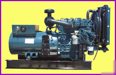 Kubota powered 21 kw prime power diesel generator 