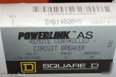 New square d EHB14020AS 20 amp breaker wrnty 
