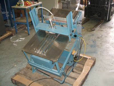 2003 all packaging machinery drop gravity sealer