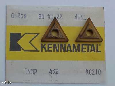 9PC tnmp 432 KC210 kennametal turning insert