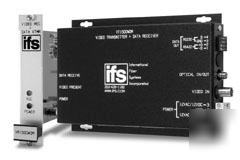 Ifs VT1500 video transmitter fiber optics mm data